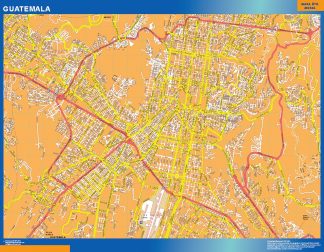 Mapa de Guatemala ciudad